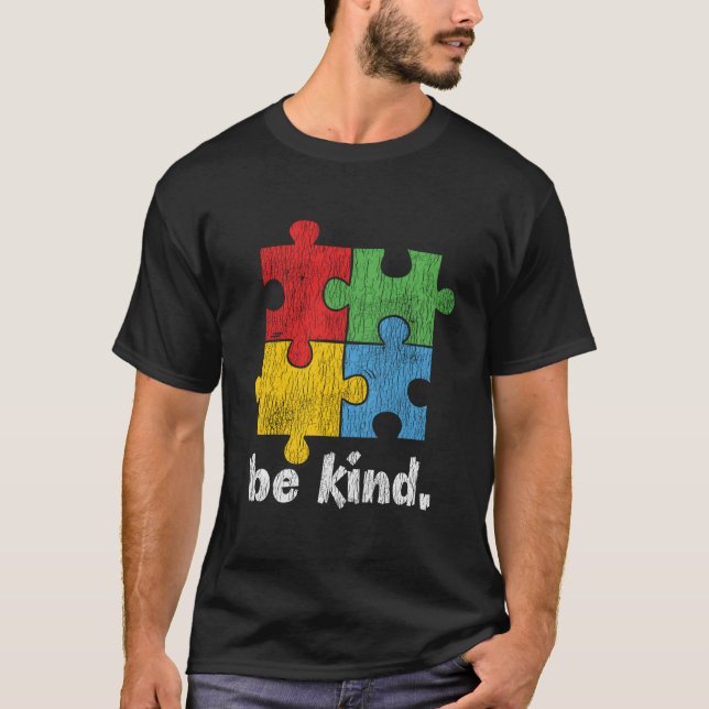 Bewusstsein für Autismus ist eine Art autistisches T-Shirt (Vorderseite)
