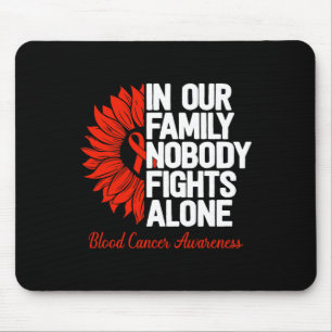 Bewusstsein für Blutkrebs Familie Leukämie Lymphom Mousepad