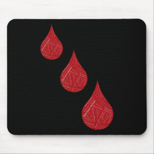 Bewusstsein für Blutkrebs Mousepad