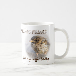 Bewusstsein für den Klimawandel Kaffeetasse