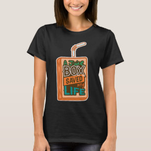 Bewusstsein für Diabetes Eine Saftbox Rettete mein T-Shirt