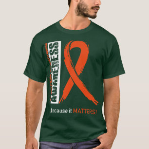 Bewusstsein für die Erholung von Suchtstoffen, wei T-Shirt