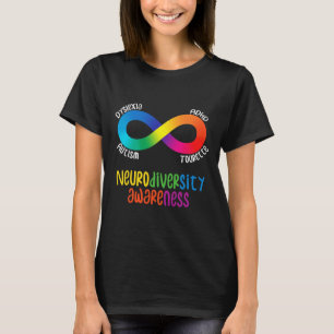 Bewusstsein für die Neurovielfalt Adhd Autismus Dy T-Shirt