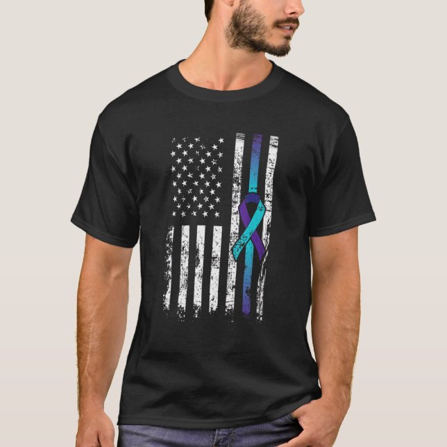Bewusstsein für die Prävention von Suiziden durch  T-Shirt (Vorderseite)