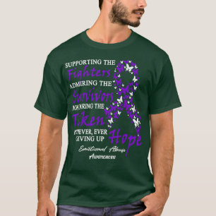Bewusstsein für emotionalen Missbrauch unterstützt T-Shirt