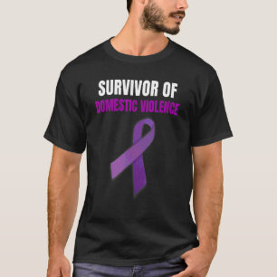 Bewusstsein für häusliche Gewalt für Überlebende T-Shirt