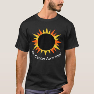 Bewusstsein für Hautkrebs durch Melanom Finsternis T-Shirt