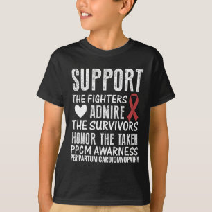 Bewusstsein für Herzkrankheiten Frauenrotes Sprich T-Shirt
