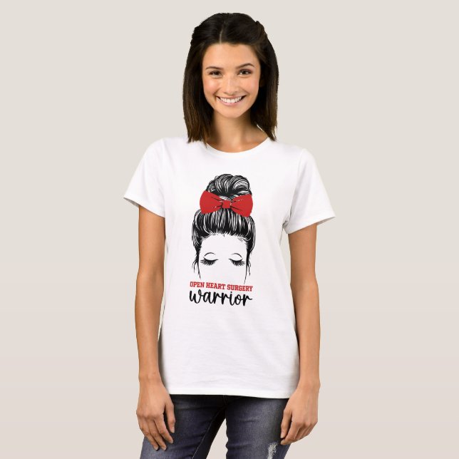 Bewusstsein für Herzkrankheiten T-Shirt (Vorne ganz)