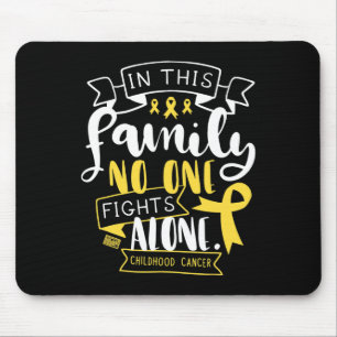 Bewusstsein für Krebs im Kindesalter Kind Familie Mousepad
