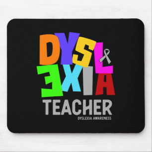Bewusstsein Für Legasthenie-Lehrer Mousepad