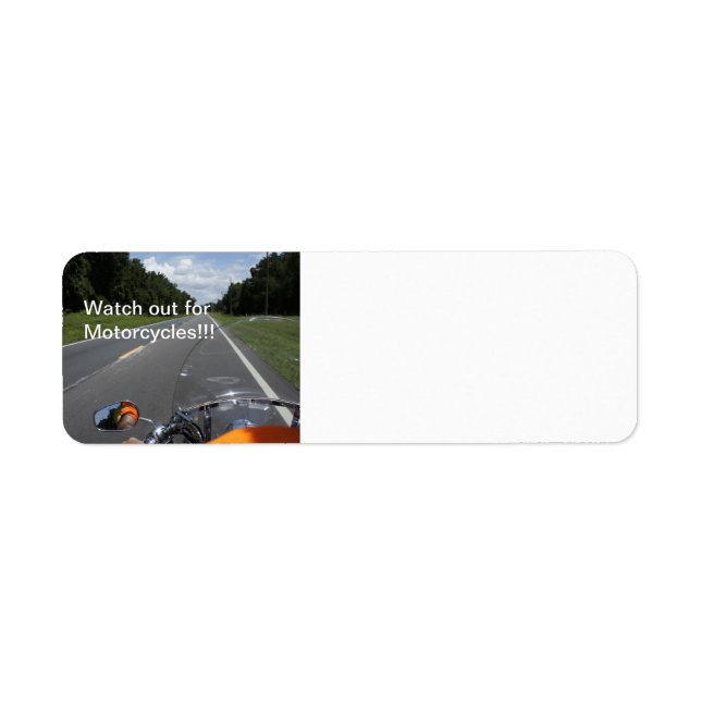 Bewusstsein für Motorräder (Vorne)