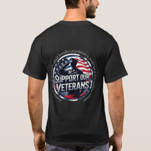 Bewusstsein für obdachlose Veteranen T-Shirt