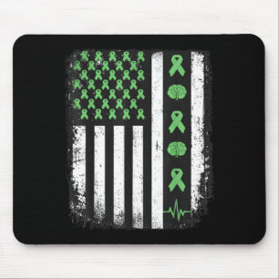 Bewusstsein für psychische Gesundheit amerikanisch Mousepad