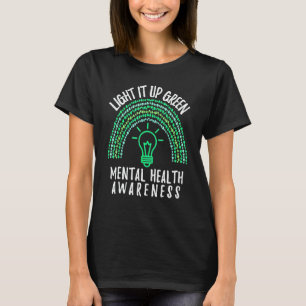 Bewusstsein für psychische Gesundheit beleuchtet g T-Shirt