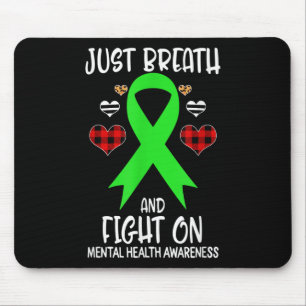 Bewusstsein für psychische Gesundheit einfach nur Mousepad