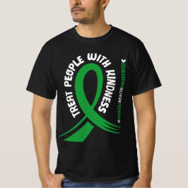 Bewusstsein für psychische Gesundheit Grüner Bonbo T-Shirt
