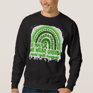 Bewusstsein für psychische Gesundheit im Mai trage Sweatshirt