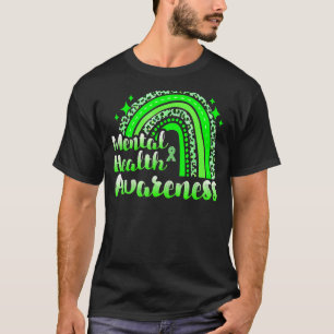 Bewusstsein für psychische Gesundheit im Mai trage T-Shirt