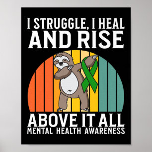 Bewusstsein für psychische Gesundheit Kinder psych Poster