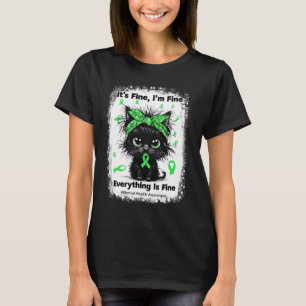 Bewusstsein für psychische Gesundheit - Schwarzes  T-Shirt