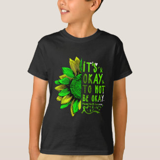 Bewusstsein für psychische Gesundheit Sonnenblumen T-Shirt