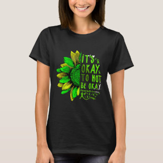 Bewusstsein für psychische Gesundheit Sonnenblumen T-Shirt