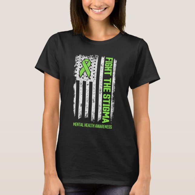 Bewusstsein für psychische Gesundheit T-Shirt (Vorderseite)