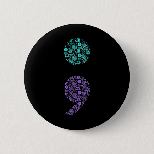 Bewusstsein für Suizidprävention Button (Vorderseite)