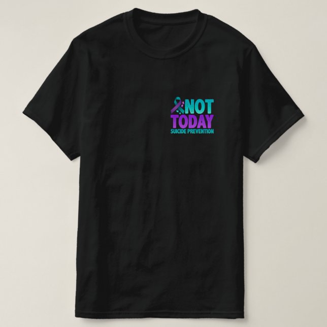Bewusstsein für Suizidprävention T-Shirt (Design vorne)