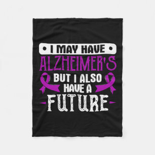 Bewusstsein - Heimer-Krankheit-Geschenk Fleecedecke