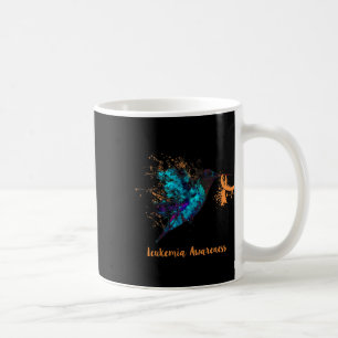 Bewusstsein Hummingbird Orange Ribbon Farbe Kaffeetasse