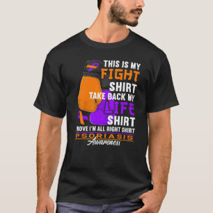 Bewusstsein I Kampf I Hauterkrankung I Psoriasis T-Shirt