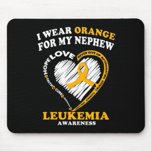 Bewusstsein - Ich trage Orange für meinen Nephew Mousepad
