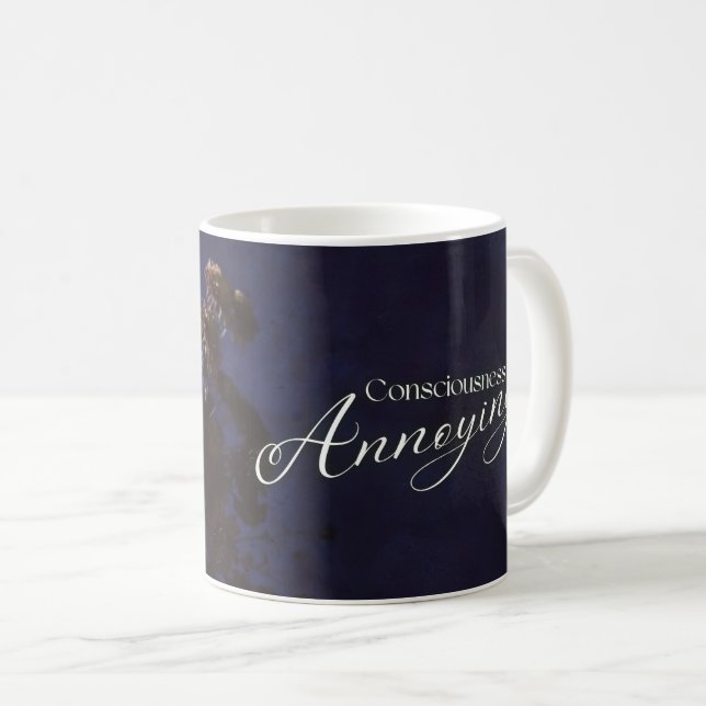 Bewusstsein ist Annocken - Bläschen Kaffeetasse (VorderseiteRechts)