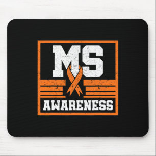 Bewusstsein Multiple Sklerose Orange Autoimmunerkr Mousepad