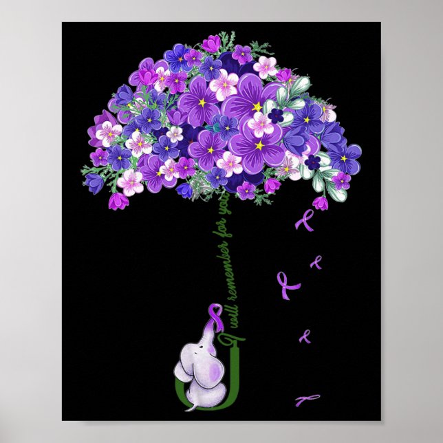 Bewusstsein Niedlicher Elefant, an den ich für Sie Poster (Vorne)