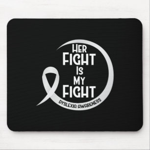 Bewusstsein Silver Ribbon Ihr Kampf ist mein Kampf Mousepad