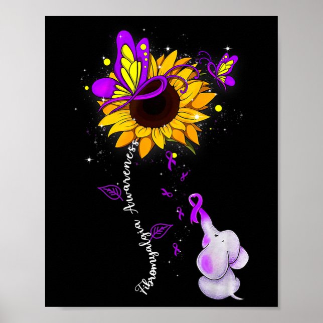 Bewusstsein Sonnenblumen Elefanten Männer Poster (Vorne)