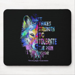 Bewusstsein, um den Schmerz zu tolerieren 1 Mousepad