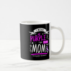 Bewusstsein und Fibro Design ich tragen Lila für M Kaffeetasse