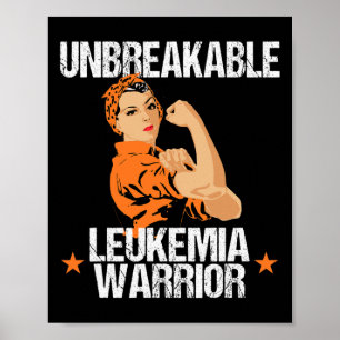 Bewusstsein Unzerbrechlicher Krieger Oranges Band Poster