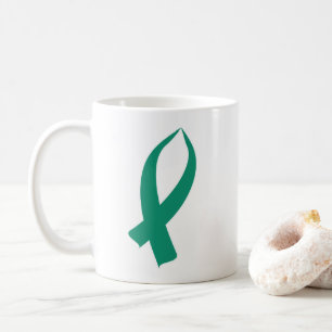 Bewusstseins-Band (aquamarin) Kaffeetasse