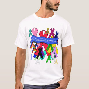 Bewusstseins-Bänder für universelles T-Shirt
