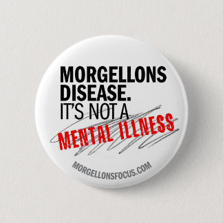 Bewusstseins-Knopf - Weiß Button