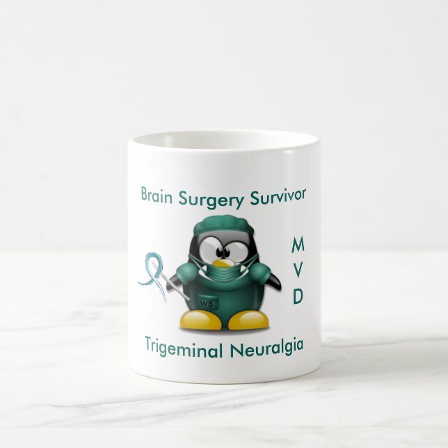Bewusstseins-Tasse Trigeminalneuralgia-MVD Kaffeetasse (Mittel)