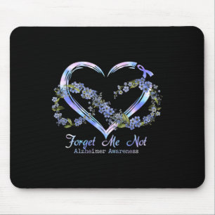 Bewusstseins Vergissmeinnicht Unendlichkeit Herz Mousepad