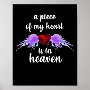 Bewusstseinsbereich in meinem Herzen im Himmel Poster
