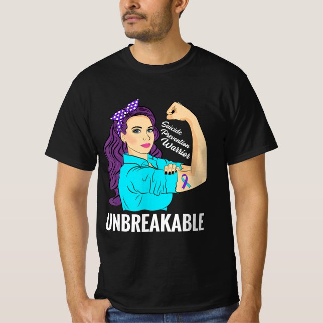 Bewusstseinsbildung bei Suizidprävention Mentaler  T-Shirt (Vorderseite)