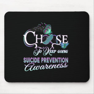 Bewusstseinsbildung bei Suizidproblemen Mousepad